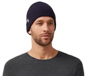MERINO BEANIE LÖPARMÖSSA Unisex Navy ONESIZE