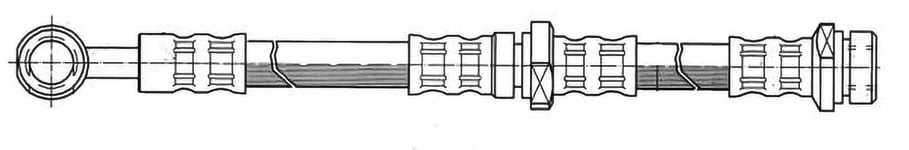 Bromsslang - Subaru - Outback, Legacy, Impreza