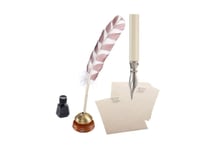 Hogwarts Fjäder Brevpapper Set