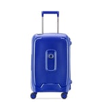 DELSEY PARIS - MONCEY - Valise Cabine Rigide Matière Recyclée et Recyclable - 55x35x25 cm - 38 litres - S - Marine