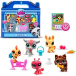 BANDAI Bandai - Littlest Pet Shop Samlarset Farm Theme 5 Djur Och Tillbehör Bf00510