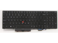 Transimage - Erstatningstastatur for bærbar PC - bakbelysning - Engelsk - Europa - svart - for ThinkPad P15 Gen 2 20YQ, 20YR T15g Gen 2 20YS, 20YT