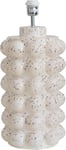 Hallbergs Belysning - Bubbels Lampfot Stracciatella L 49cm från Sleepo