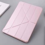 Suitable for Pro11, ipad9.7, 10.2 all-inclusive new silicone anti-fall protective sleeve-Rose gold 10.5 inch