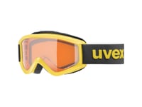 Uvex Speedy Pro S2, Enkellins, Svart, Blå, Barn, Sfärisk Lins, Svart, Blå