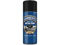 Hammerite - Direct to Rust Smooth Finish Aerosol Black 400ml