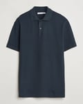 Samsøe Samsøe Jase Structured Knitted Polo Salute Navy