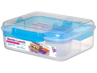 Sistema Lunch Box Food Container Set Bento Storage Box for Adults Kids 1.65L
