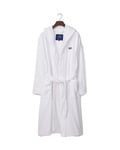 Lexington Quinn Unisex Morgonrock med luva Vit M