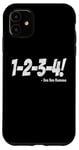 iPhone 11 1-2-3-4! Punk Rock Countdown Tempo Funny Case