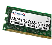 Memory Solution ms8192tos-nb166 8 Go Memory Module – Memory modules (Ordinateur Portable, Toshiba Satellite C70-A Series, Green)