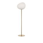 Foscarini - Gregg Grande Golvlampa - Guld/Vit