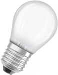Osram LED-lampa LEDPCLP40 4W / 827 230VGLFR E27 / EEK: E