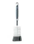 Bottle And Teat Brush With Cleaning Sponge Grey Reer