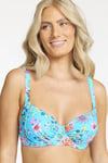 Damella of Sweden Sophia Bikini-Bh Aqua/Blommig 38C