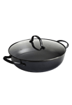 Satake Honeycomb Keramisk Beläggning Stekpanna 24 cm Svart