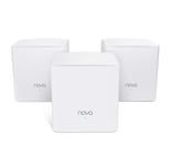 Tenda Nova MW5G Mesh WiFi System - Up to 3500 sq ft Whole Home Coverage, WiFi Router and Extender Replacement, Gigabit Mesh Router for Wireless Internet, Works with Alexa, Parental Controls, 3 Pack