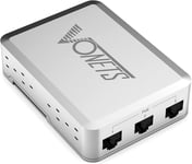 Poe 5 Ports Gigabit Switch Ethernet Rj45 Commutateur De Réseau Industriel 10/100/1000Mbps 4 Poe +1 Uplink Plug & Play Design Métallique Universel Pour Appareils Réseau Vsp500