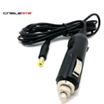12v in Car charger adapter cable for DVDM133B Meos Portable TV/DVD player