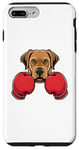 Coque pour iPhone 7 Plus/8 Plus Chien labrador amusant kickboxing ou boxe