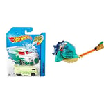 Hot Wheels BHR15 Colour Shifter Diecast and Mini Toy Car (Assorted Colour & Model) City Shark Beach Battle Play Set