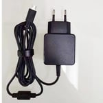 13 Watt laddare till Microsoft Surface 3 med microUSB-kontakt