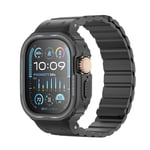 Dux Ducis OA Series Skal + Silikonarmband Apple Watch Ultra 2 49mm svart
