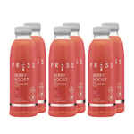 Press, Berry Boost, 6 x 250ml, Cold Pressed Juice, Juice containing Strawberry, Apple, Lemon and Mint, Refreshing and Light Healthy Juice Drink, Snack or Breakfast Smoothie
