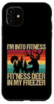 Coque pour iPhone 11 Je suis dans le fitness Fit'Ness Deer In My Freezer Funny