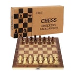 3 i 1 schack bräde vikbart trä bärbart schack spel bräde trä schackbräde för vuxna