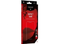 MS ImpactGLASS iPhone 12/12 Pro 6.1 svart/svart Anti-stöt hybridglas 8H