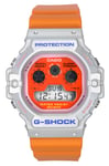 Casio G-Shock Orange Resin Strap Sports Quartz 200M Men's Watch DW-5900EU-8A4