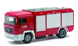 New Ray - 15083 F - Véhicule Miniature - Die Cast Camion Pompier Man F2000