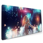 Magi - The Labyrinth of Magic9 Large Gaming Mouse Pad (35.43 X 15.75X 0.12inch) Extended Ergonomic for Computers Thick Keyboard Mouse Mat Non-Slip Rubber Base Mousepad