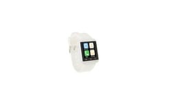 Montre connectée smartphone android kit mains libres bluetooth ecran 1. 5' blanc