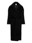 Kaamos Long Coat Outerwear Coats Winter Coats Black Hálo