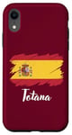 Coque pour iPhone XR Totana Espagne Drapeau Espagne Totana