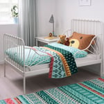 IKEA MINNEN utdragbar sängstomme med ribbotten 80x200 cm