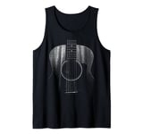 Acoustic Guitar Player Six String Classic Rock & Roll design Tank Top