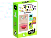 Headu Headu Flashcards Emotions And Actions Montessori (In Finnish Lang.)