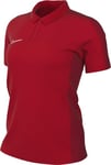 Nike Femme Polo À Manches Courtes W NK DF Acd23 Polo SS, Rouge/Bordeaux/Blanc, DR1348-657, 2XL
