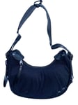 New Vintage NIKE Women's Small HERITAGE MX Premium HOBO Bag Cotton BA2583 Black