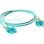 Fiberpatchkabel OM3 SC-SC 50/125 duplex 1M