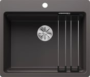BLANCO ETAGON 6-F UXI diskbänk 59,1x54,4cm SILGRANIT® stengrå
