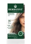 HERBATINT HERBAL NATURAL HAIR DYE ASH BLONDE 7C 150ml - AMMONIA FREE