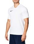 Nike Strike Jersey S/S Maillot Homme White/White/Black FR : L (Taille Fabricant : L)