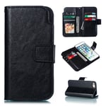Trolsk Leather Wallet (iPhone SE3/SE2/8/7) - Svart