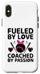 iPhone X/XS Fueled By Love Coached By Passion Baseball Player Coach Case