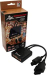Brook Wingman Sd Convertisseur Pour Ps5/Xbox Series X/S/Xbox 360/Xbox One/Xbox Elite 1&2/Ps3/Ps4/Switch Pro Controller To Sega Dreamcast And Saturn Console Adaptateur, Pc X-Input, Turbo&remap