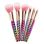 Makeup Brushes Rainbow Colour 8-pack